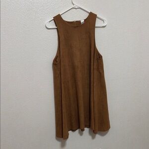 Krush Tan Sleeveless Dress